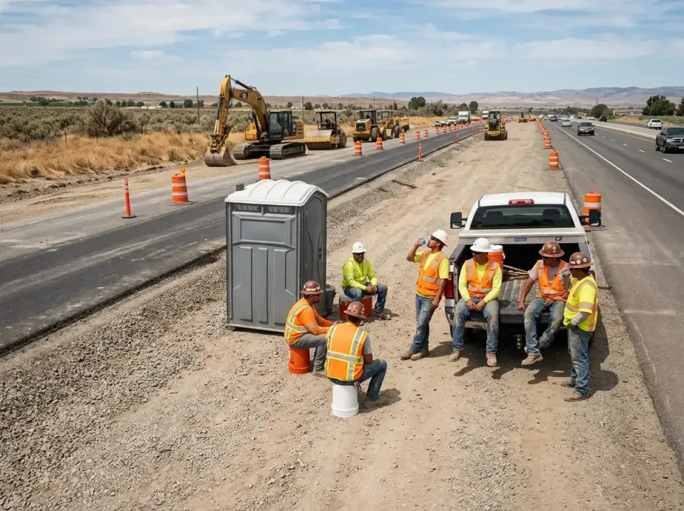 highway-road-construction-crew-007 — frequently asked questions, Porta Potty and Restroom Rentals in Mosinee, WI
